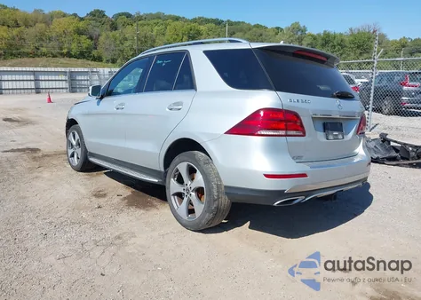 2018 Mercedes-Benz Gle 350 4Matic z USA, uszkodzony, nr VIN 4JGDA5HB8JB197521